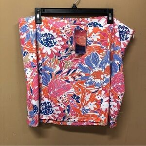 Sunsets & Seet Tea Bright Skort Golf Tennis Pickle Ball Size 12 NWT